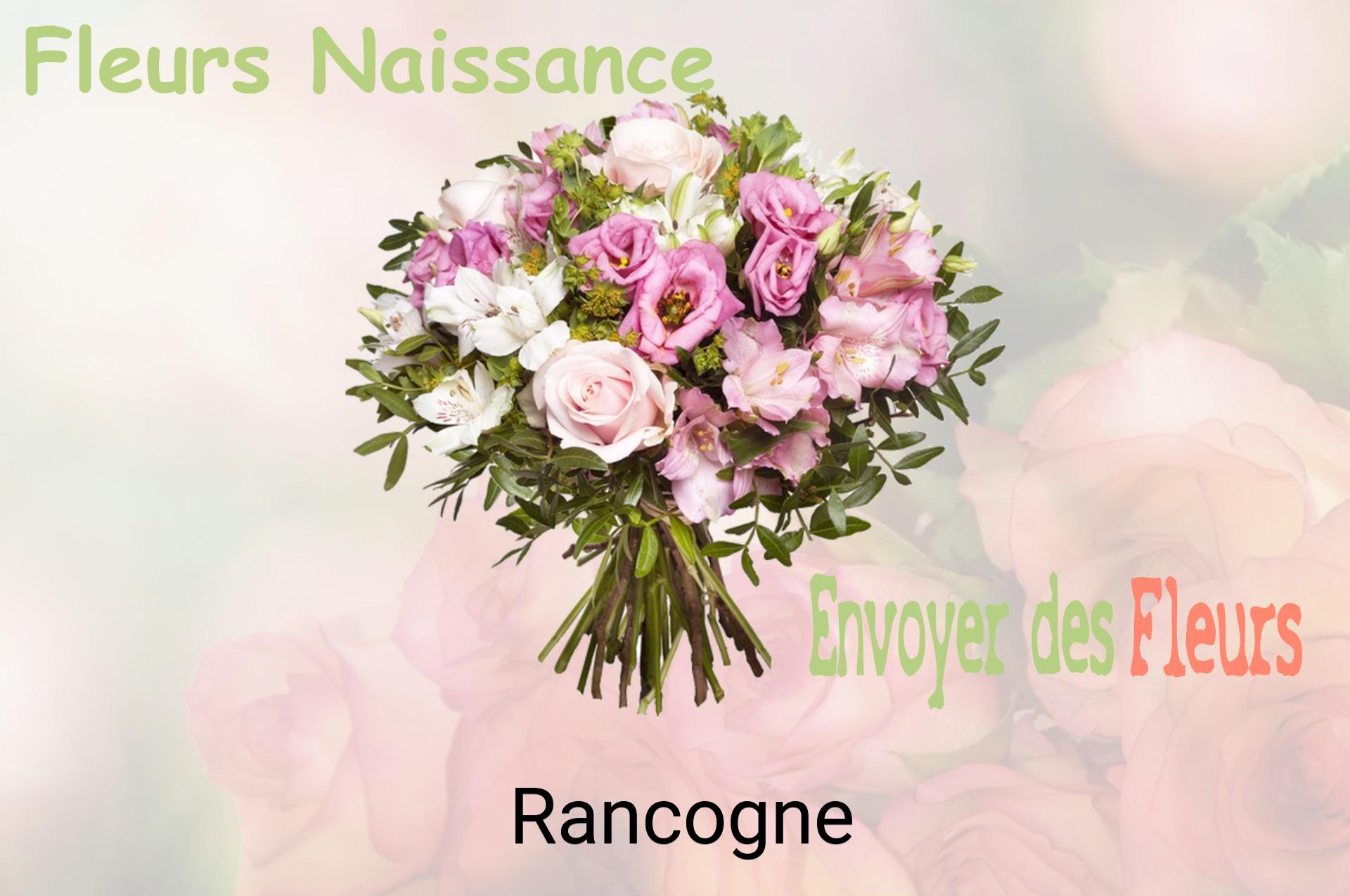Bouquet de fleurs de naissance livré à Rancogne